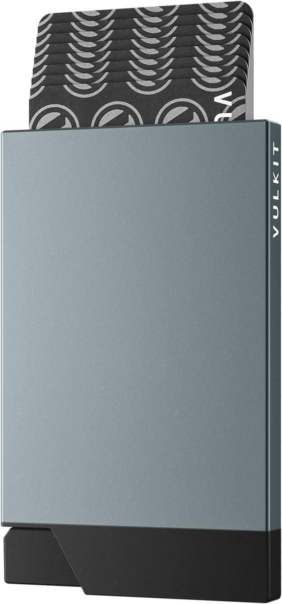Slimme Aluminium Creditcardhouder met RFID-Blokkering voor 6-8 Kaarten