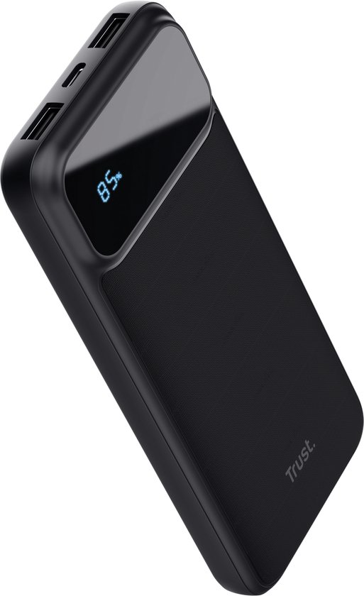 Trust Avala Powerbank 10000 mAh Snellader 20W Zwart - Trust International - €28,99