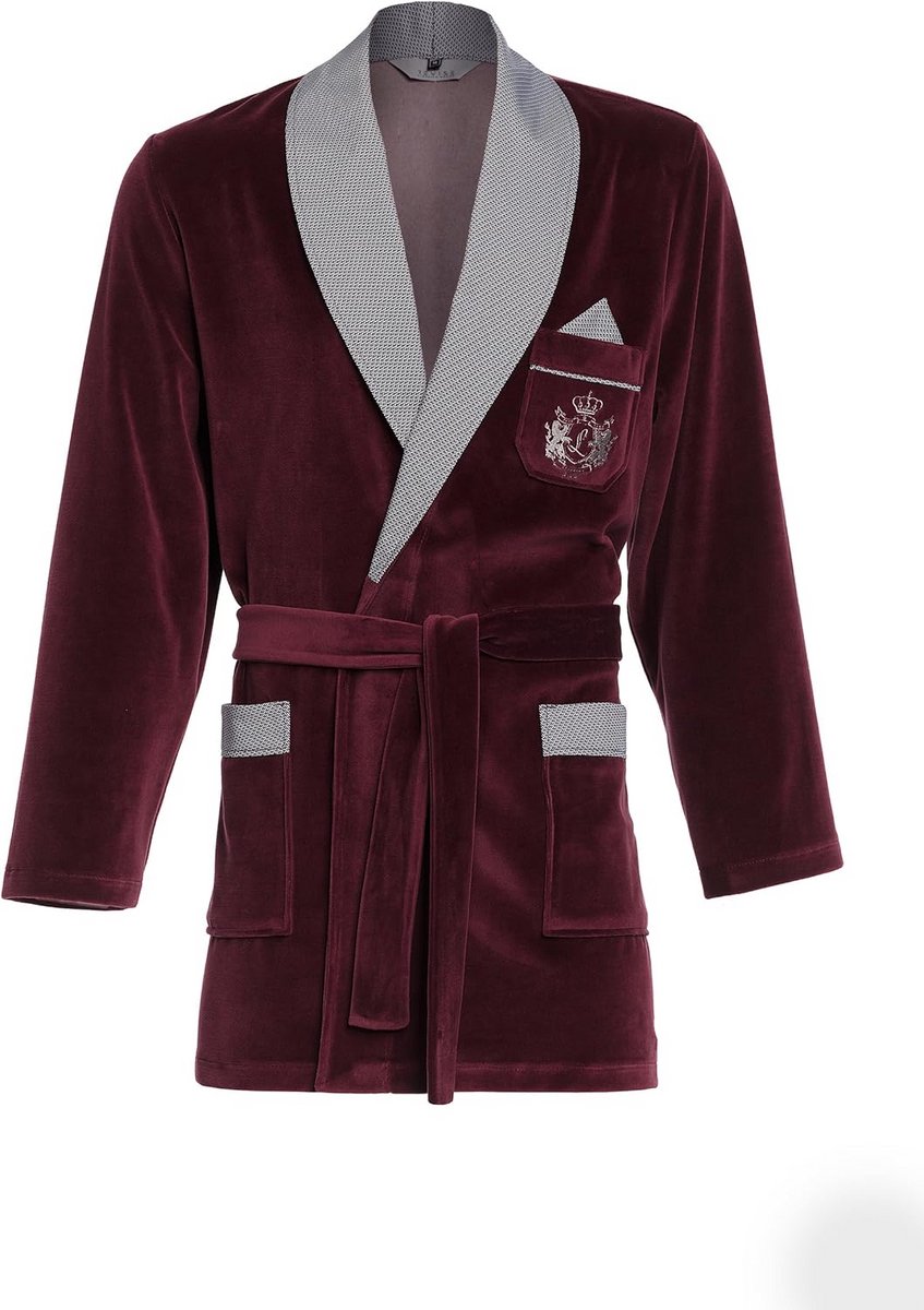Korte Velours Ochtendjas voor Heren - Elegante Badjas