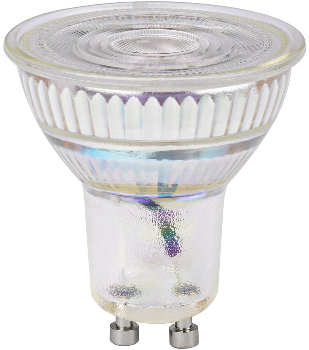 Optonica LED Spot GU10 - 6W (vervangt 60W) - 700lm - 4500K Neutraal Wit - 230V - Dimbaar - Energiezuinig