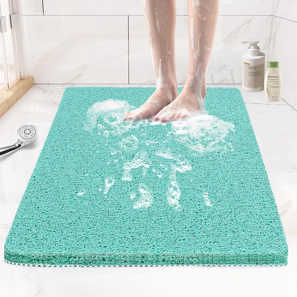 Antislip Douchemat 24 inch x 17 inch - Veiligheid voor Ouderen in Badkamer