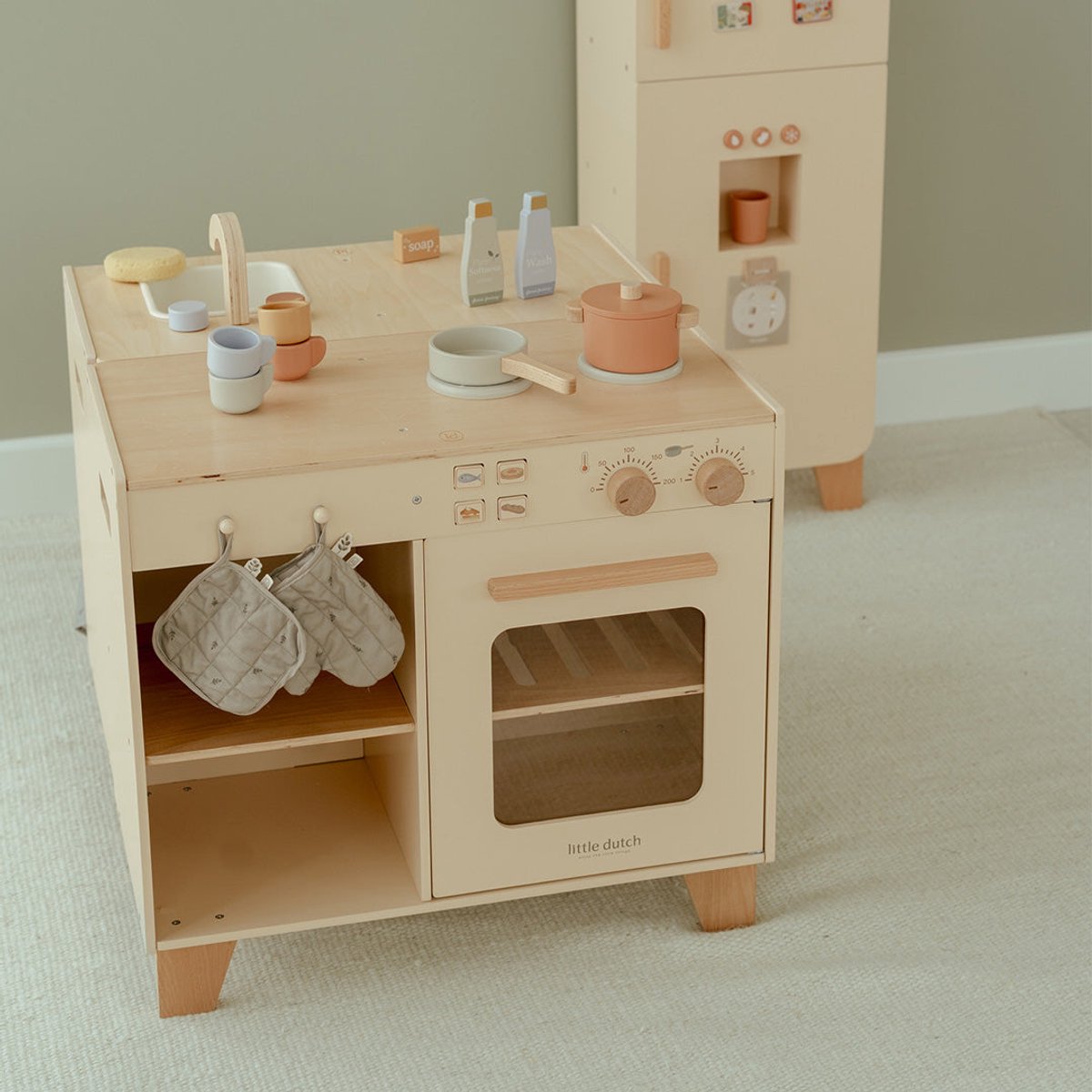 Little Dutch Houten speelkeuken FSC Limited Edition — afbeelding 11