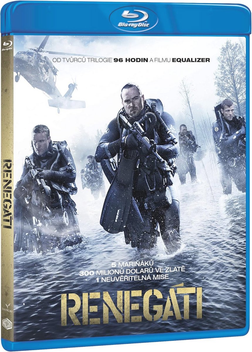 Renegati BD - Tsjechische Versie Blu-Ray met DTS-HD Master Audio
