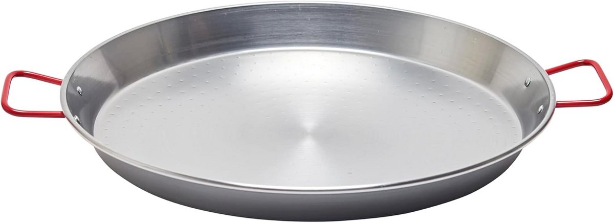 Gepolijst Staal Paella Pan 46cm