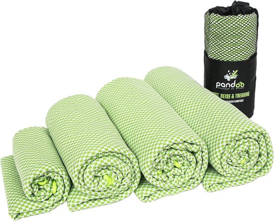 Pandoo Reishanddoek Van Bamboevezel – Ultralicht, Super Absorberend En Sneldrogend, Ideaal Voor Sport, Reis En Bad (alle Maten, 5 Kleuren)