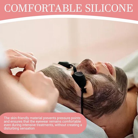 3 Stuks UV-Beschermende Infraroodbril voor Zonnebank en IPL Therapie — afbeelding 2