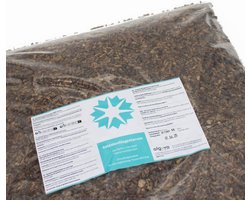 Gedroogde Zwarte Soldatenvlieg Larven (5kg) – Insectenvoer voor Vissen, Vogels en Reptielen
