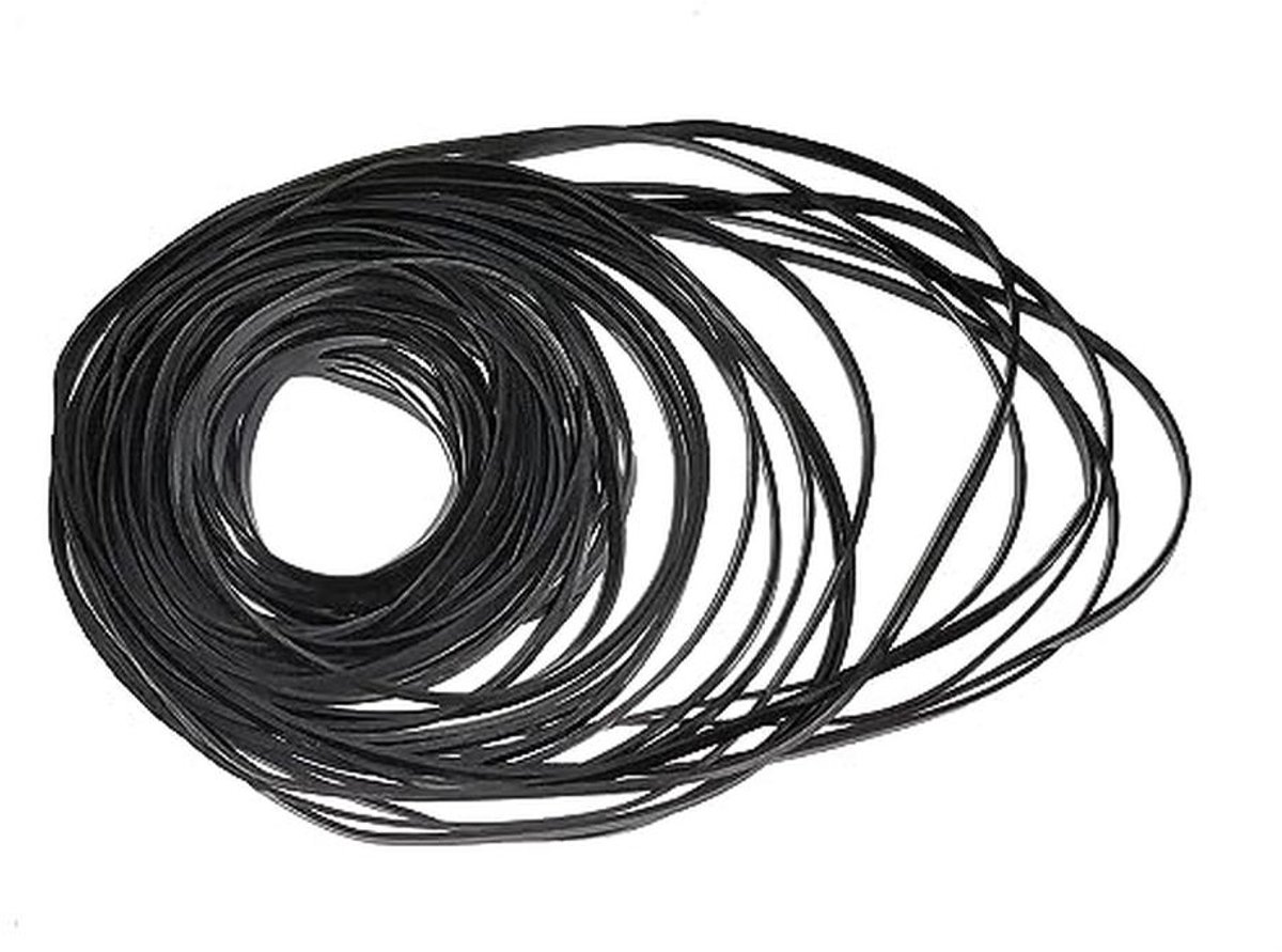 56 stuks gemengde cassetape en aandrijfriemen voor recorders en videomachines