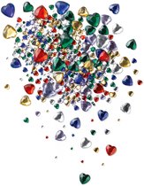 15 stuks glitter-gezichttattoos, carnaval, glitter-hartstickers, glitterstenen, gezichtstattoo, Amor kostuum, accessoires voor carnaval, Valentijnsdag, make-up, carnaval, doe-het-zelf knutselen