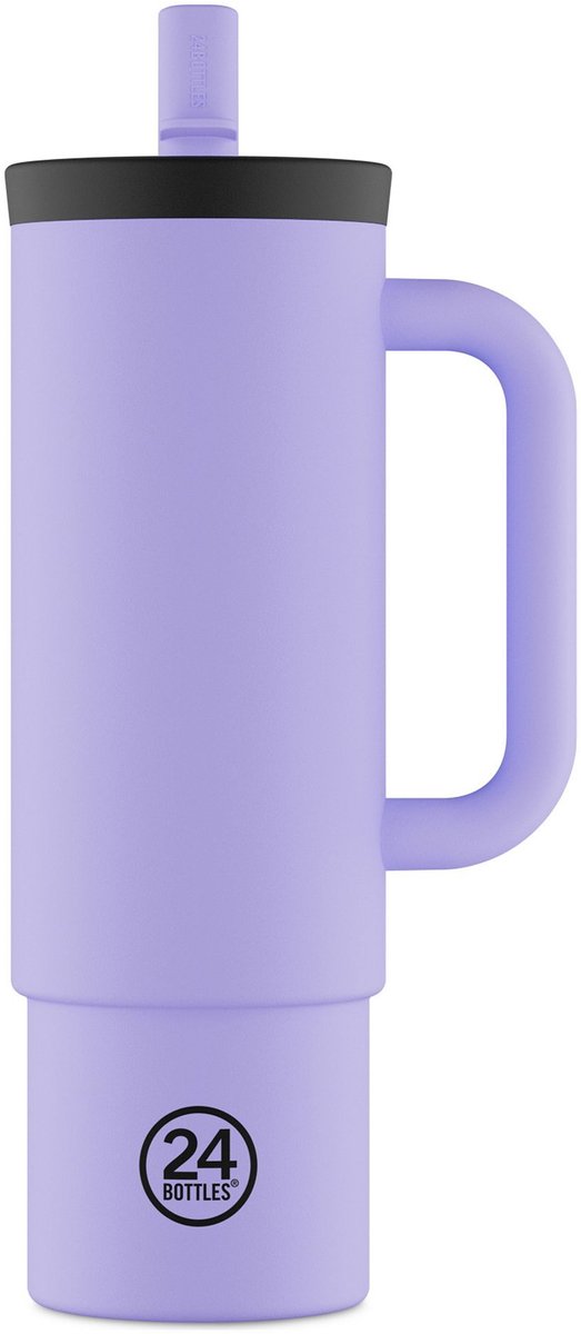 24Bottles Straw Drinkbeker 800 ml Capaciteit - erica