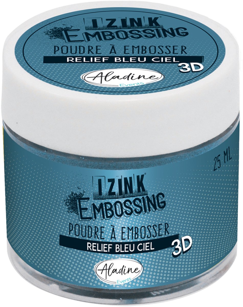 IZINK EMBOSSING POWDER SKY BLUE - 25ML