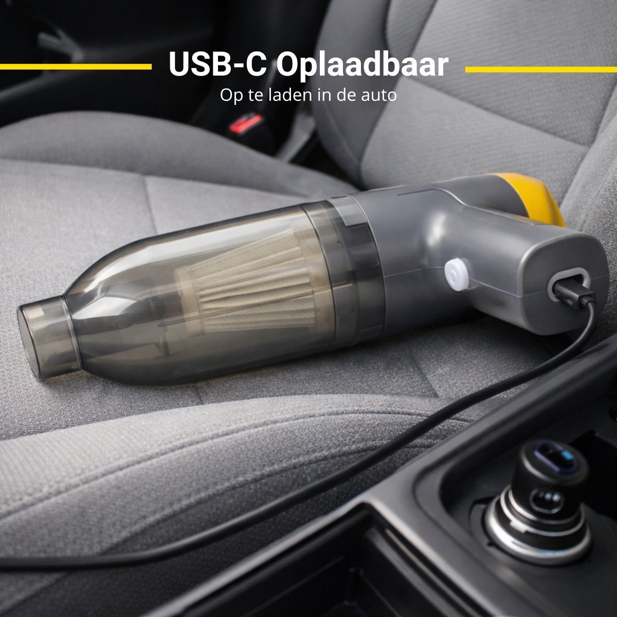 Dunlop Draadloze Handstofzuiger met 12000Pa Zuigkracht - afbeelding 2