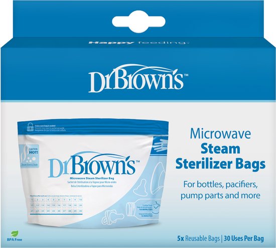 Dr. Brown's Magnetron Sterilisatiezakjes - 5 stuks van Merkloos — afbeelding 4