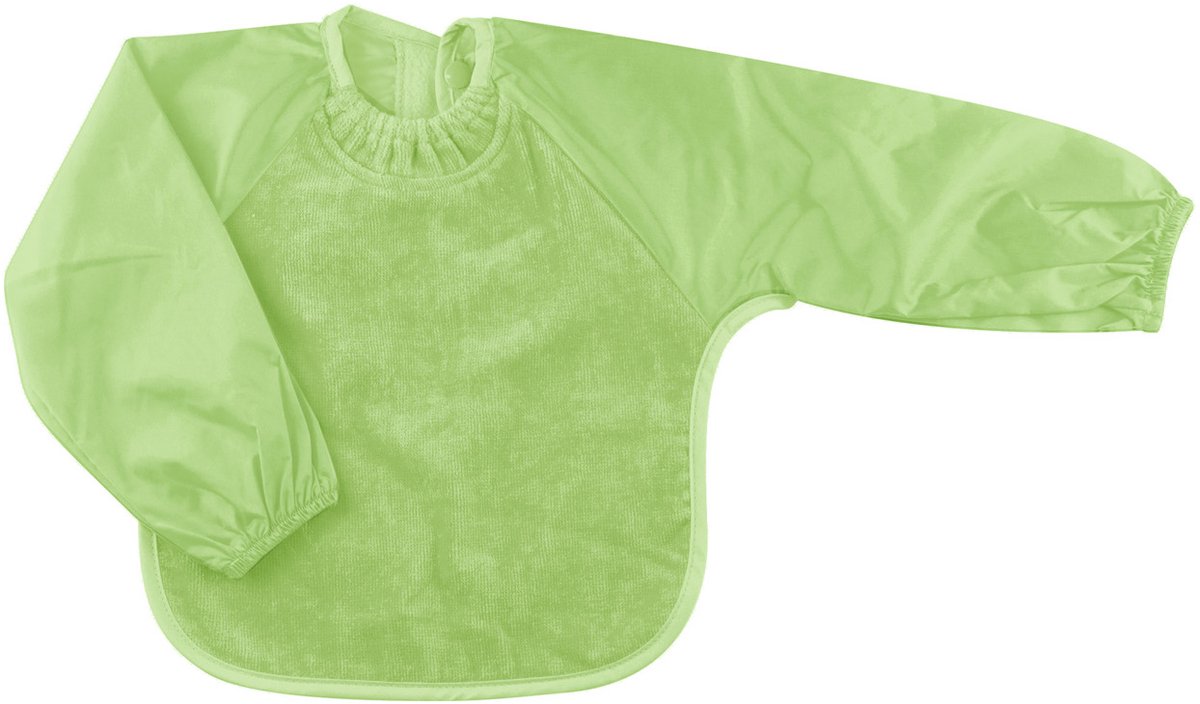 Silly Billyz Slabbetje – Towel Small - Lange Mouw - Sage