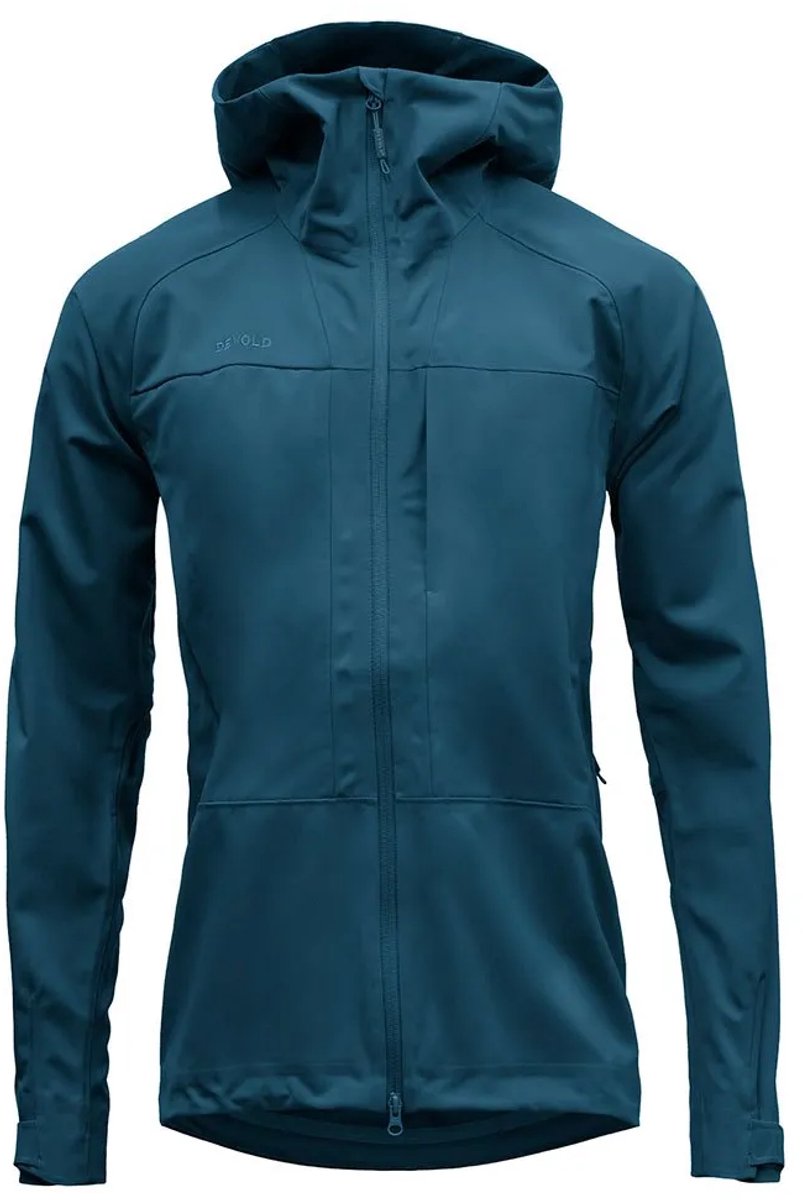 Devold Of Norway Trollkyrkja Woolshell Jas Blauw XS Vrouw