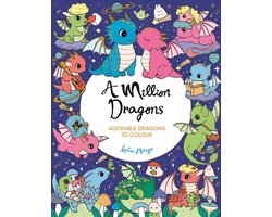 A Million Creatures to Colour-A Million Dragons