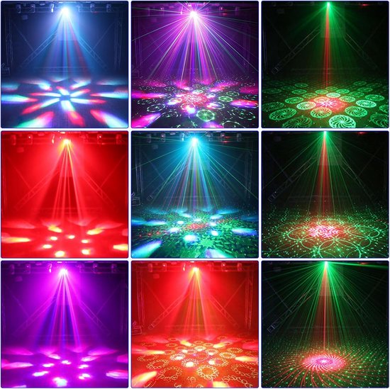 32LED Mini Stroboscope Dj Jeux de Lumiere Pour Soiree Strobe Light