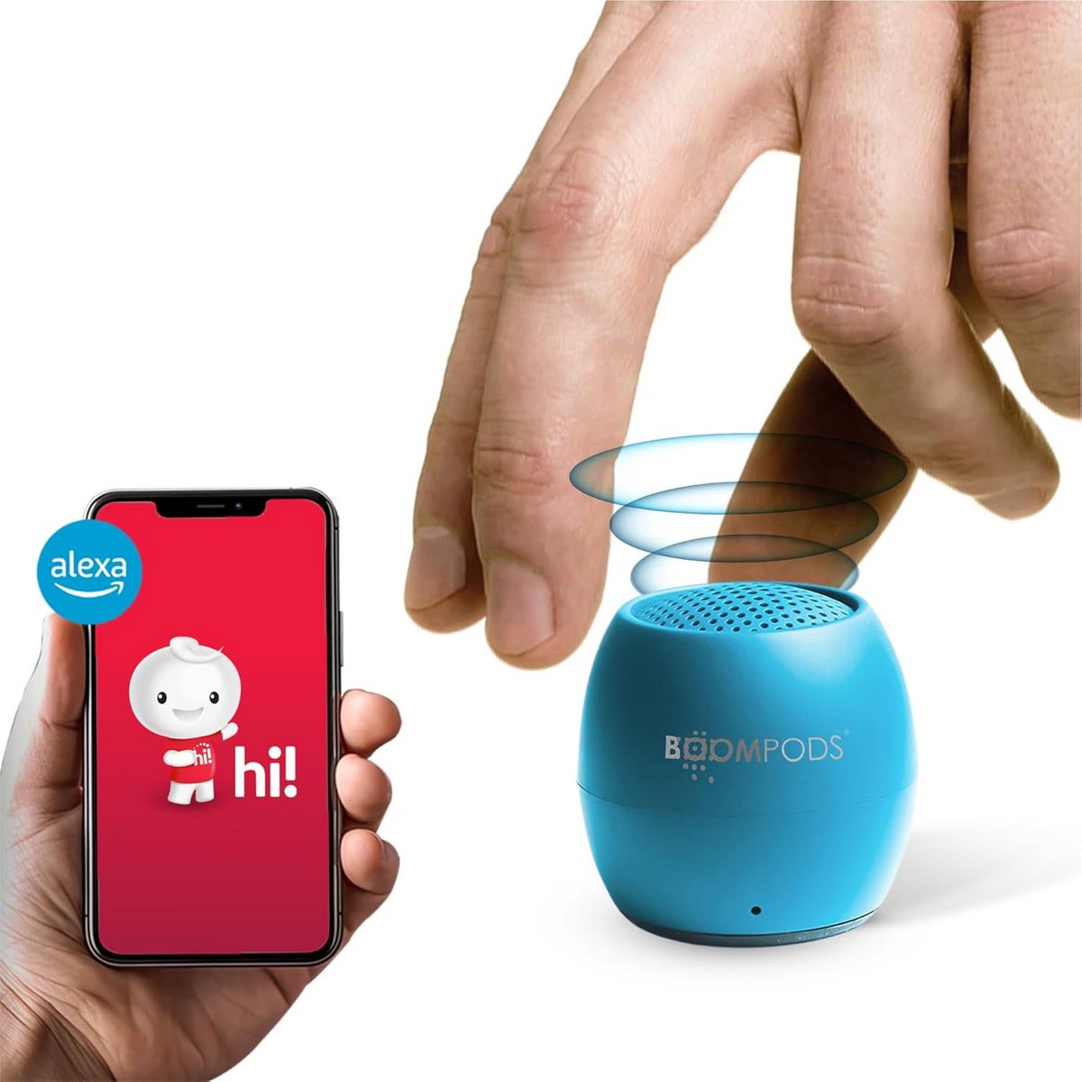 Draadloze Mini Bluetooth Speaker met Ingebouwde Microfoon - Waterdicht en Krachtig Geluid