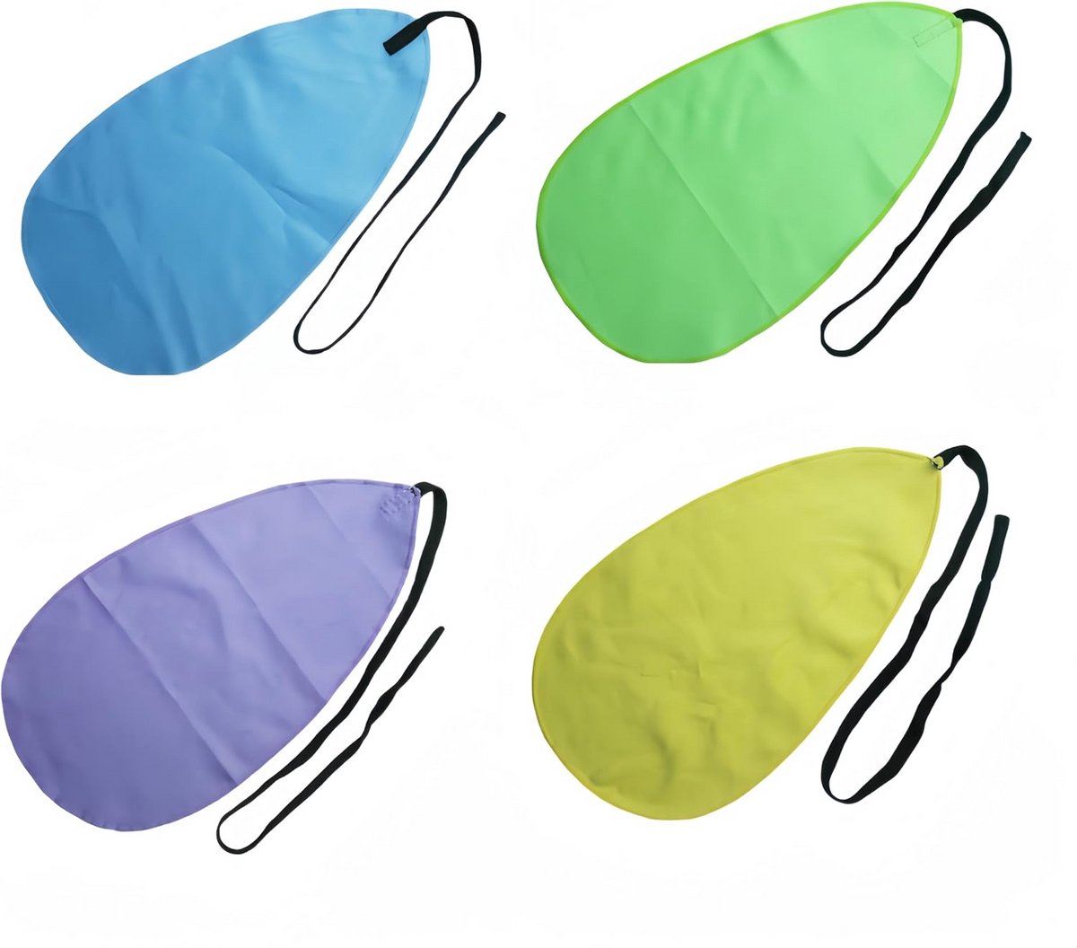 Set van 4 Microvezel Reinigingsdoeken voor Saxofoon, Fluit en Klarinet