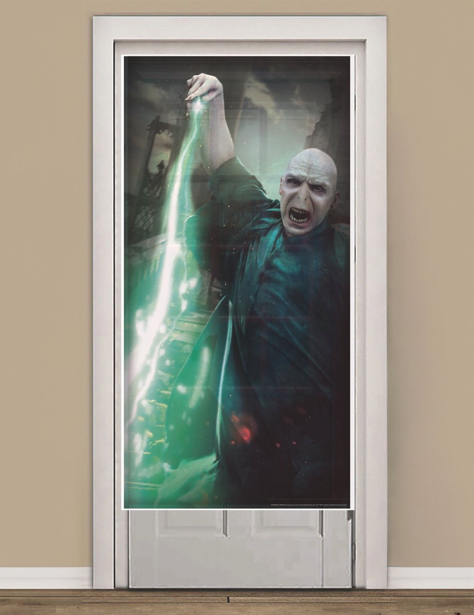 RUBIES FRANCE - Deurdecoratie Voldemort Harry Potter