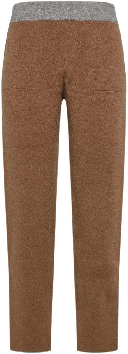 Broek Deha Bi-Color Gebreide Rechte Broek - Fashion Wear - Vrouwen