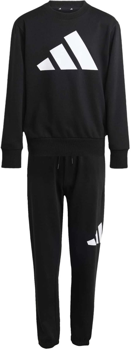 Adidas Sport J Bl Fl Jog 240 Sweatshirt Fashion Wear Kinderen Zwart