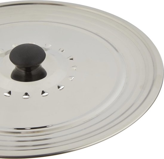 Roestvrijstalen spatdeksel 32 x 32 cm - Ideaal voor koken en bakken — afbeelding 3