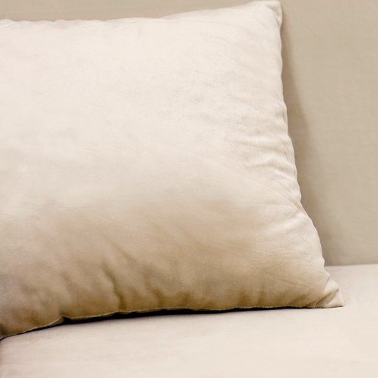 Flumi opvouwbare mini kindersofa - zachte kinderbank met uitklapfunctie en afneembare hoes, beige van Merkloos — afbeelding 3