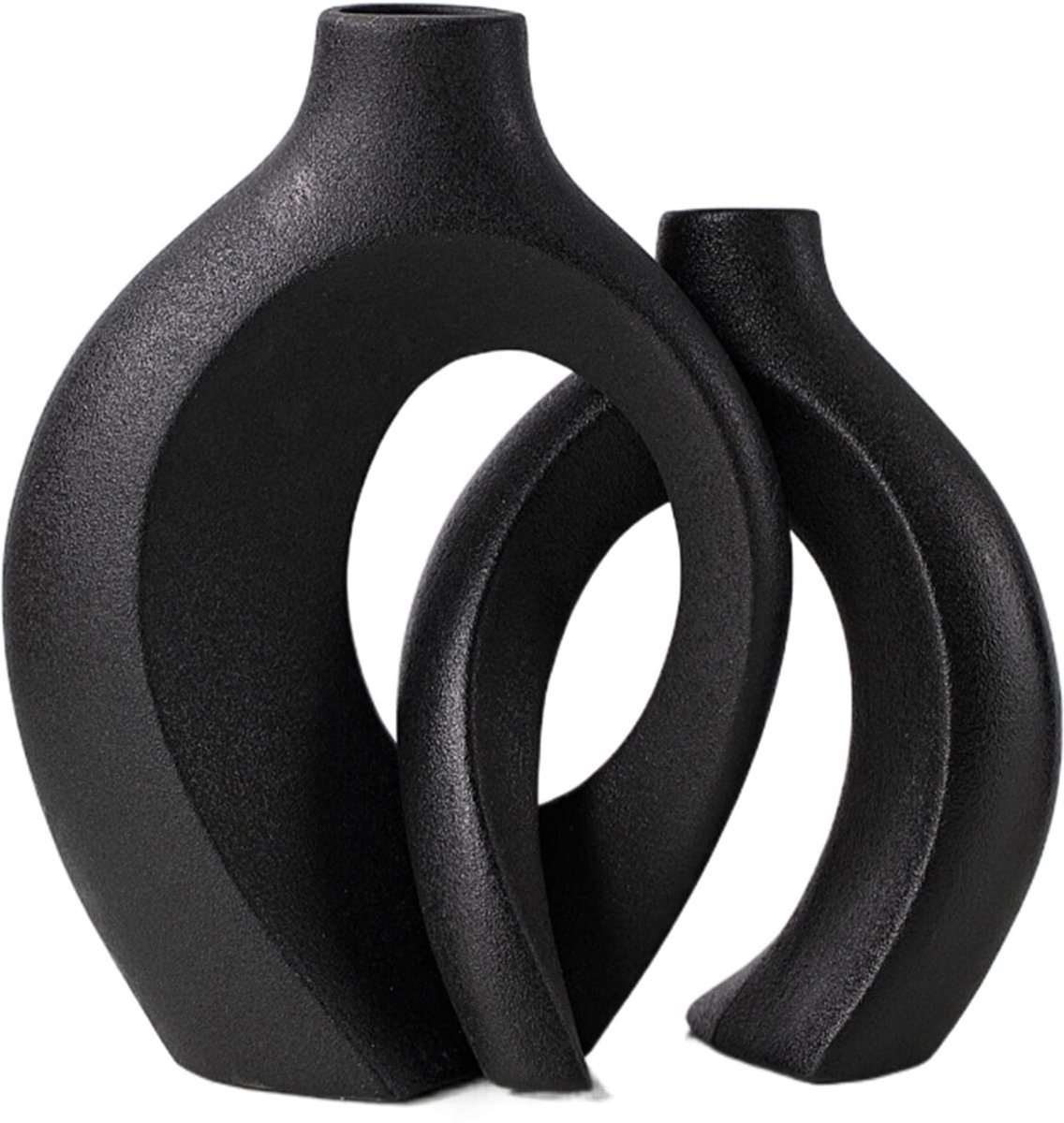 IMPERATORIS® Keramische Vaas Set – Decoratieve Vazen voor Interieur en Woondecoratie – 2 stuks