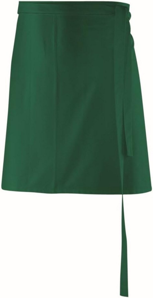 Bistro Schort voor-/voorschort Koksschort Kelnerschort 45x80 cm Groen