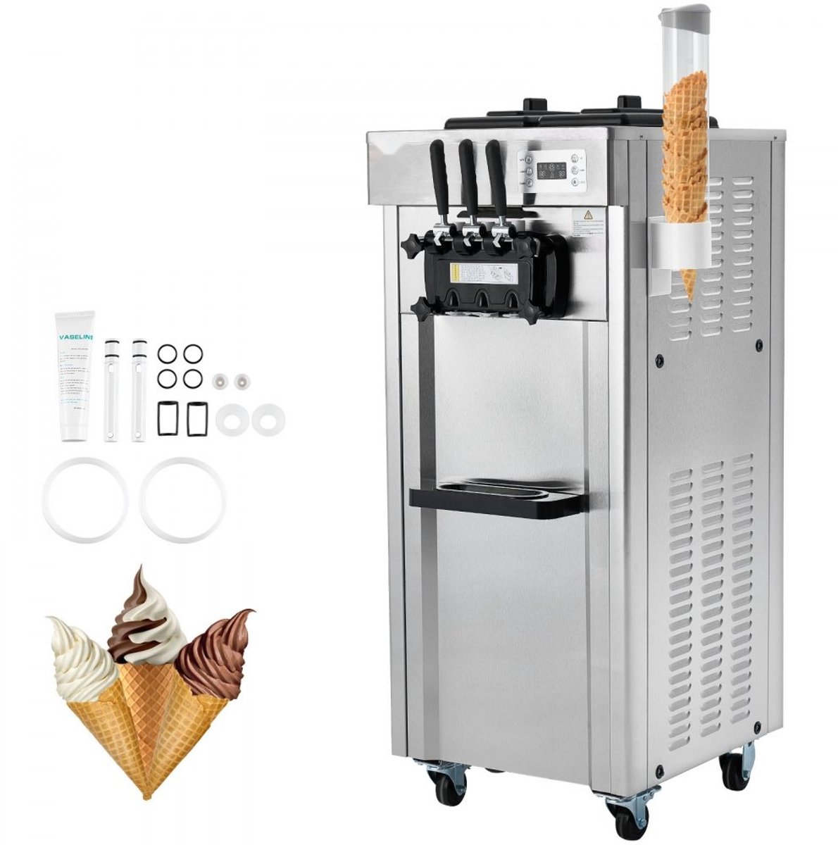 Softijsmachine - Commercieel - 3 Smaken - Capaciteit 21–31 l/u