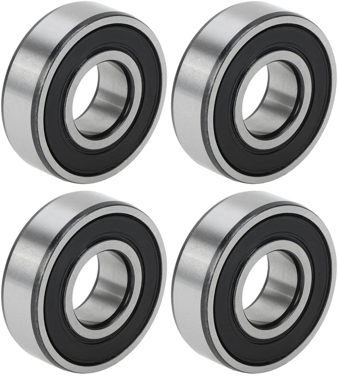 Allecta Ribbelkogellager 15x35x11 mm voor scooter en skateboard-wiel met dubbele afdichting