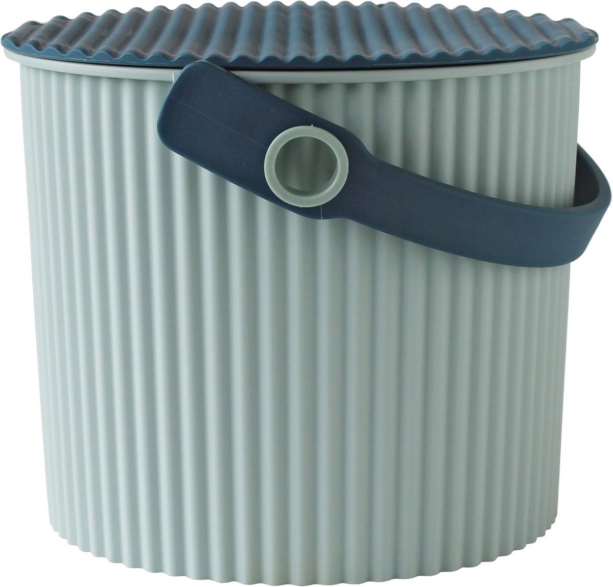 Opbergemmer met Deksel Mini - Multifunctionele Sky Blue Emmer
