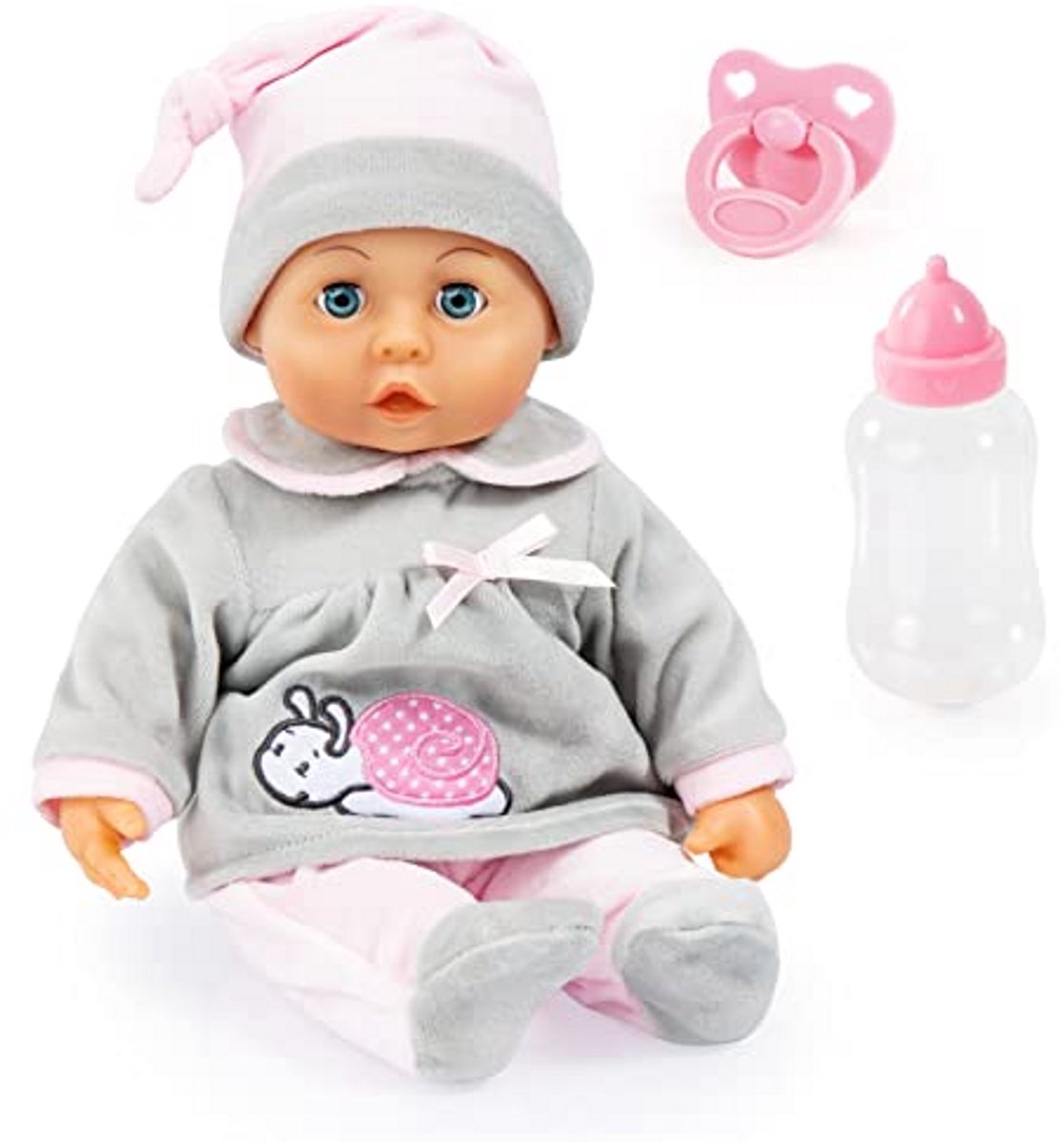 Leuke Baby Pop met Geluid - 38 cm Functie Pop