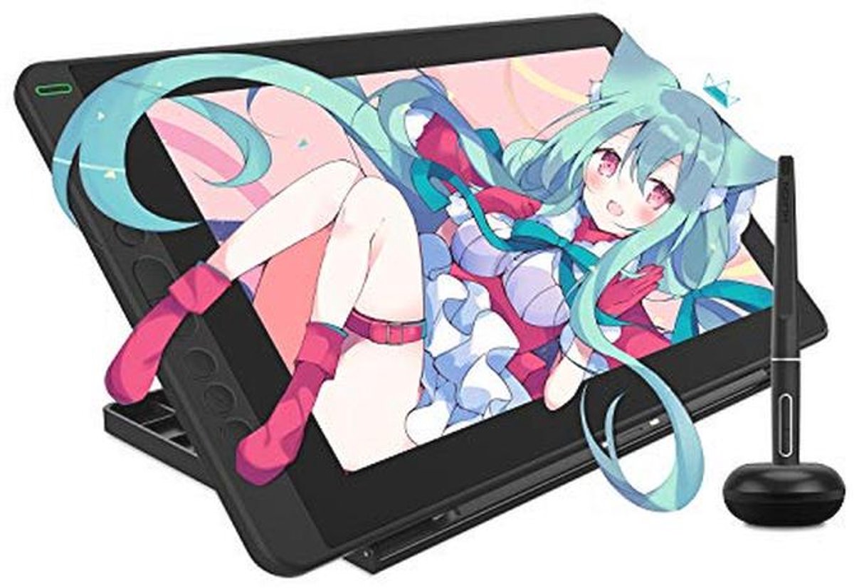 Grafische Tekentablet met Display - 13.3 Inch, 8 Sneltoetsen, en Hellingsfunctie