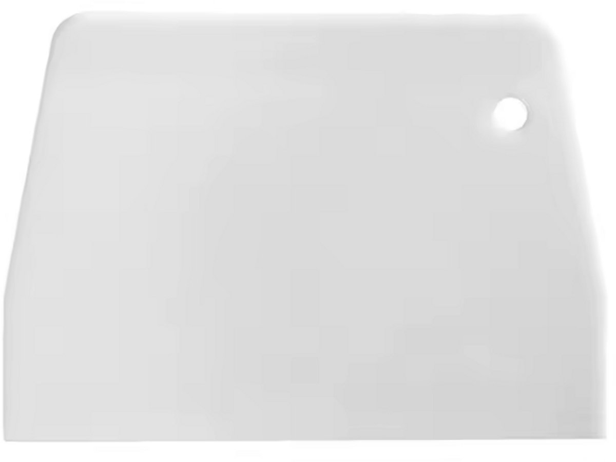 Deegschraper 2 Deegschrapers - Deegkrabber - Wit - 2 stuks - Baktools - Deegsnijder - 13/9CM - CHPN