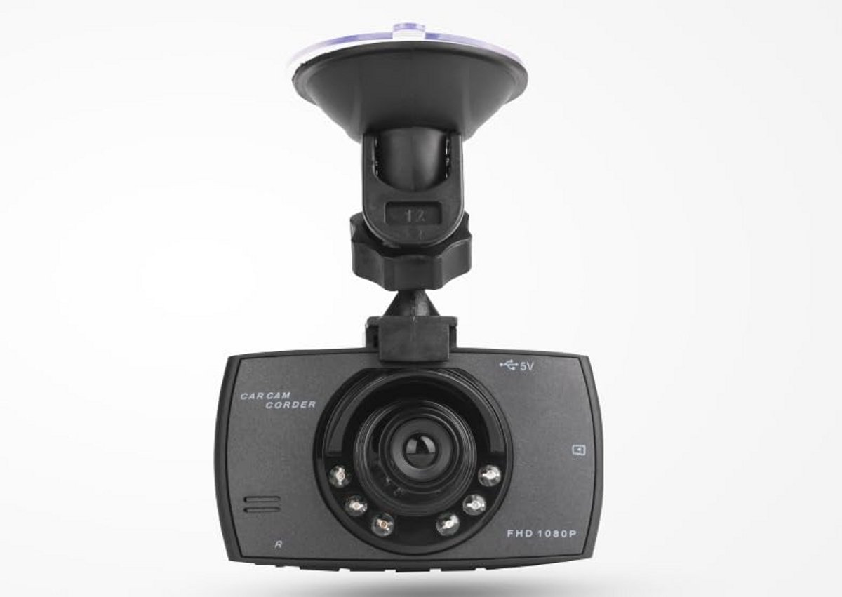 Dashcam Full HD 1080P met 170 Graden Kijkhoek en Automatische Loopfunctie
