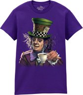 Alice In Wonderland Mad Hatter The Coloured House T-shirt L