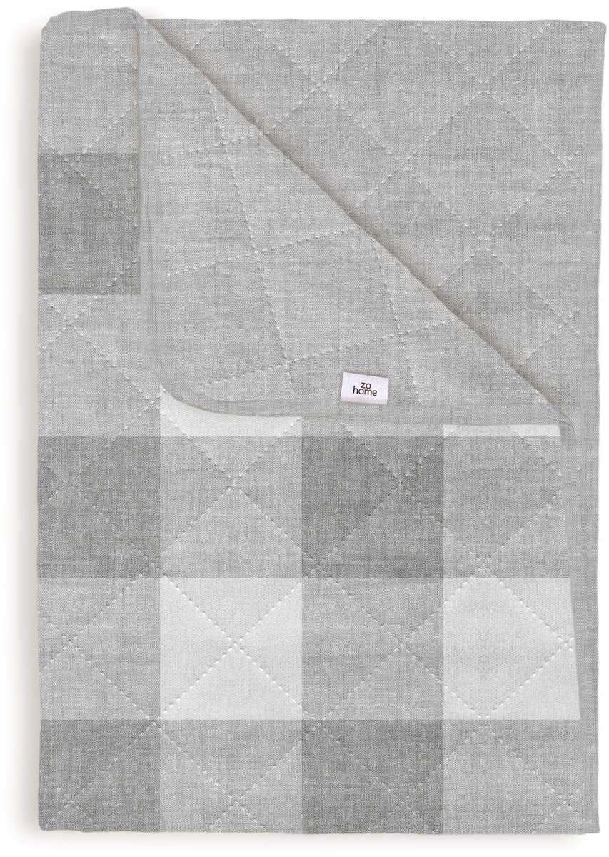 Zo Home Quattro di Lino Sprei - dove grey 270 x 260