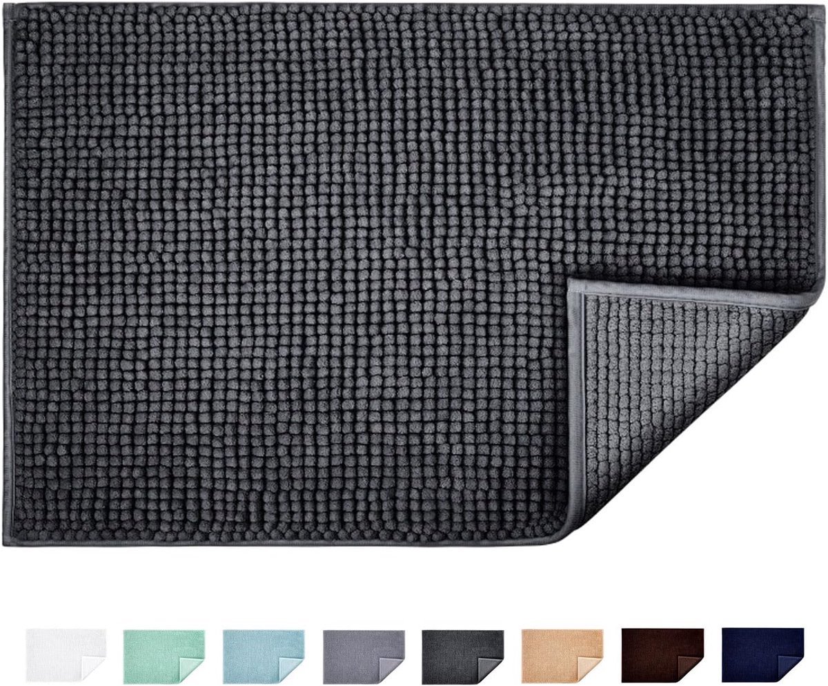 Stunq® Superzachte Microvezel Absorberend Badmat - 40x60cm met Anti-Slip Coating