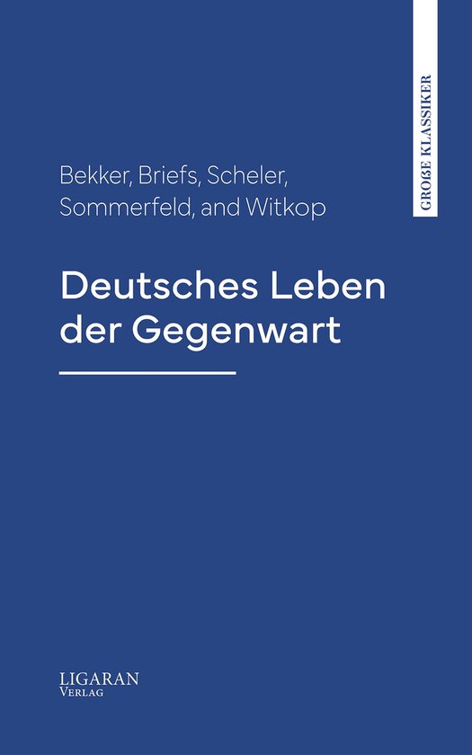 Deutsches Leben der Gegenwart - cover