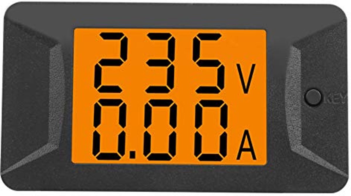 Dual Digital Voltmeter en Amperemeter AC 40-400V - Hoogwaardige Spanningsmeter met Eenvoudige Installatie