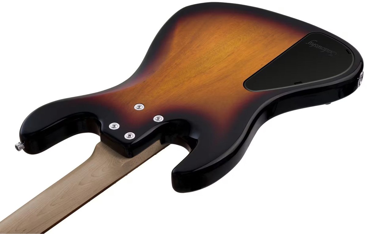 Sadowsky MetroExpress Vintage J/J Bass Morado Tobacco Sunburst fretloze elektrische basgitaar met lijnen