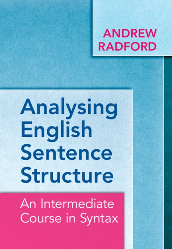 Analysing English Sentence Structure - cover