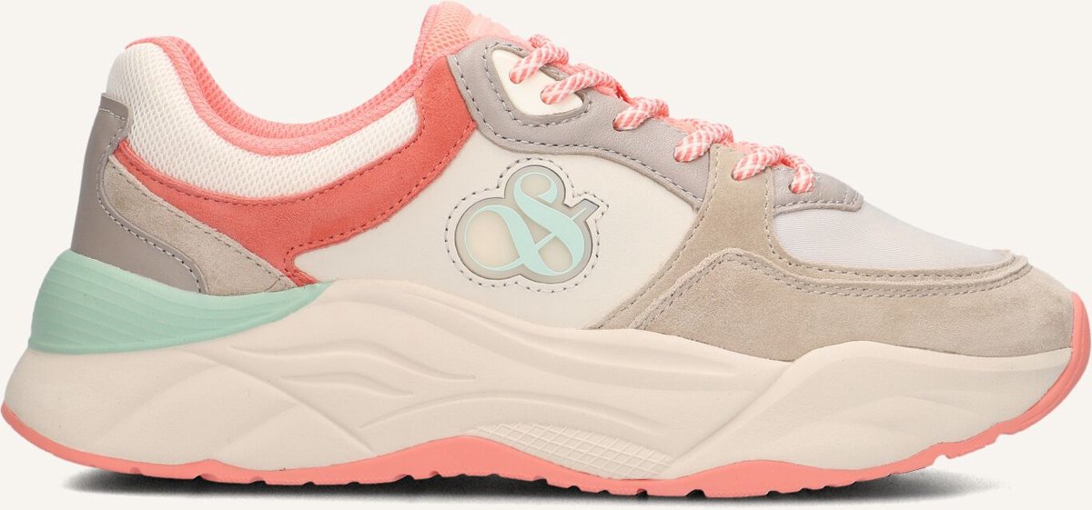 Scotch & Soda Celest 35 Sneakers - Dames - Taupe - Maat 37