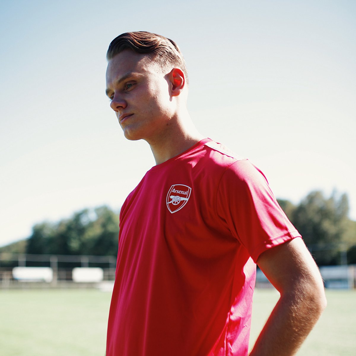 Arsenal FC voetbalshirt voor volwassenen - rood - maat S - heren shirt