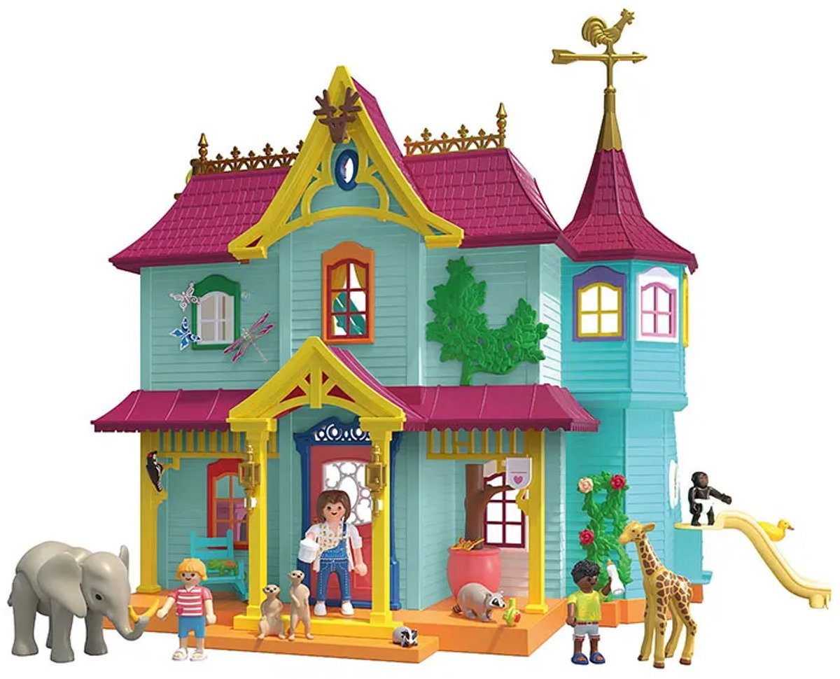 PLAYMOBIL Animals & Friends: Colourful Animal Mansion - 71852 — afbeelding 13