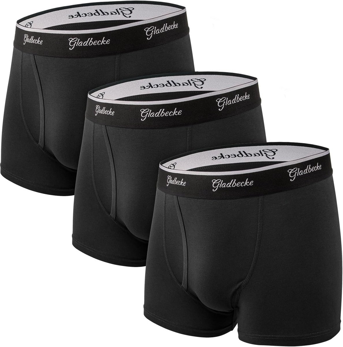 Pack van 6 herenboxershorts zonder label - katoenen onderbroeken