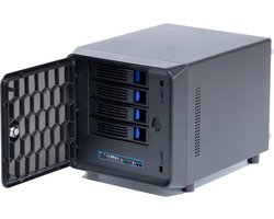 4+1 Bay NAS-behuizing voor thuisopslag - Hot Swap en USB 3.0 - Compact ontwerp voor private cloud