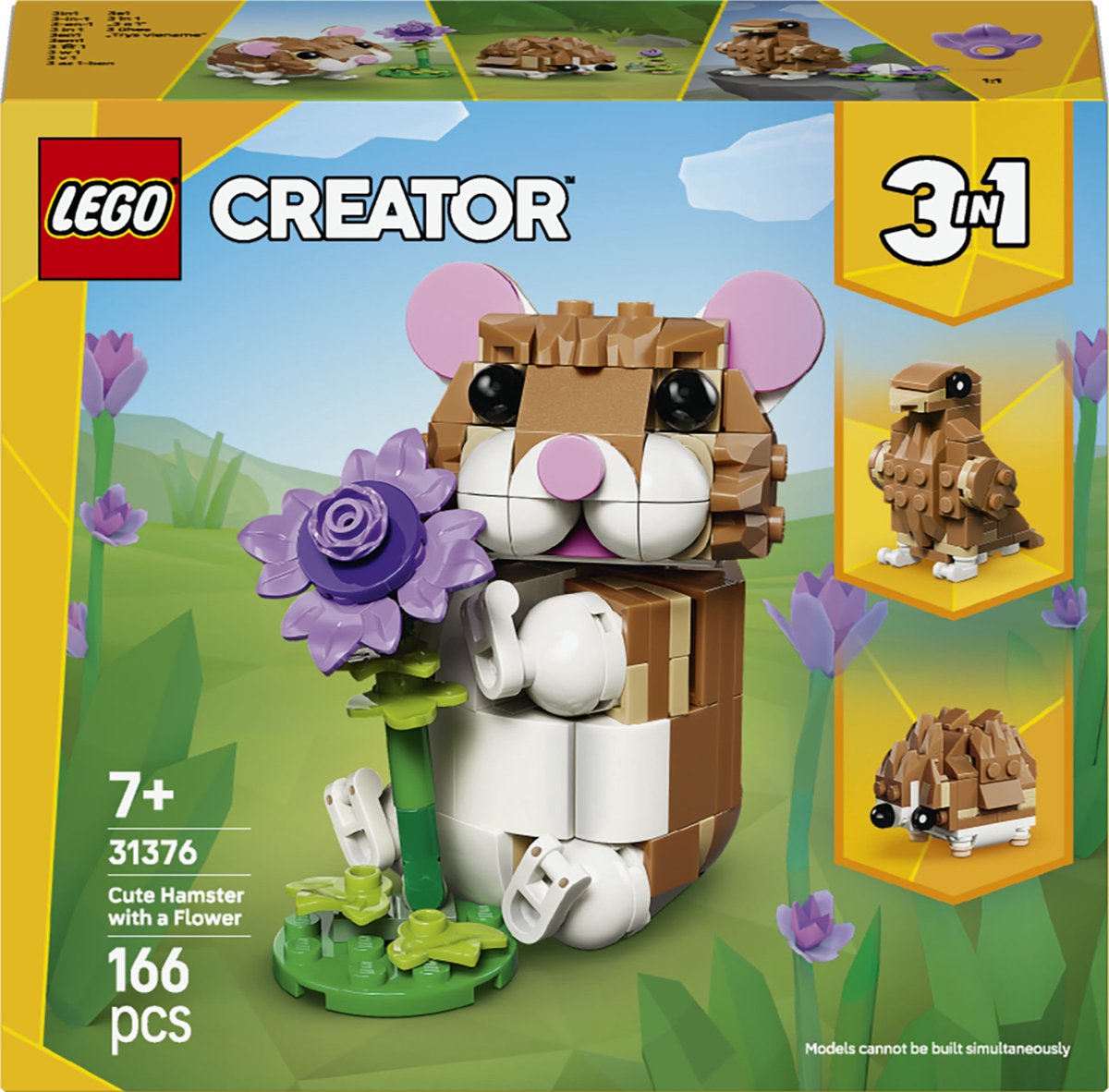 LEGO® Creator 3in1 Schattige Hamster met Bloem - 31376 — afbeelding 23